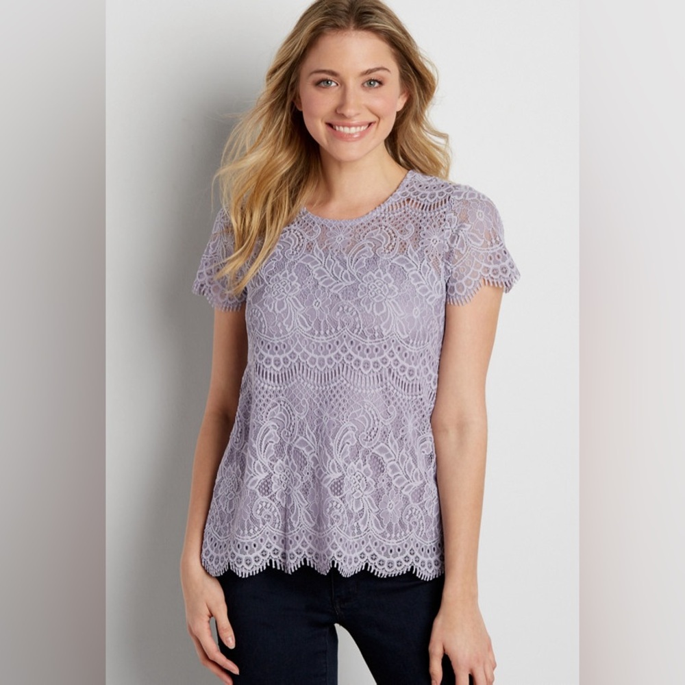 Maurices Lace Top